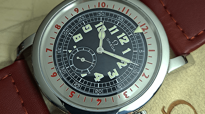 The Omega 1938 Aviator Reissue Watch Ref.&nbsp;5700.50.07