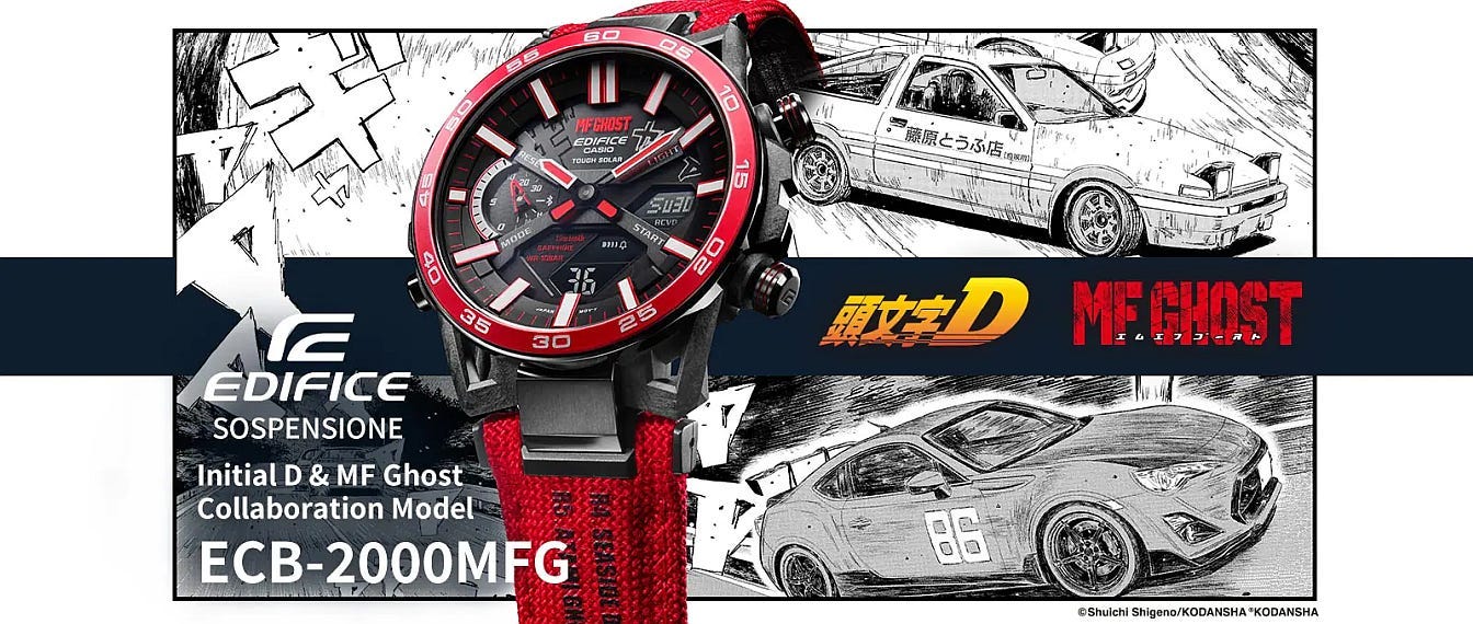 CASIO EDIFICE ECB-2000MFG: A Collaboration with Shuichi Shigeno