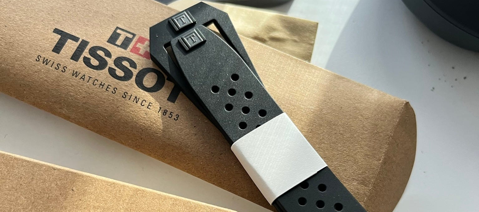 Transforming the Tissot Sideral S With The Black Rubber Strap!