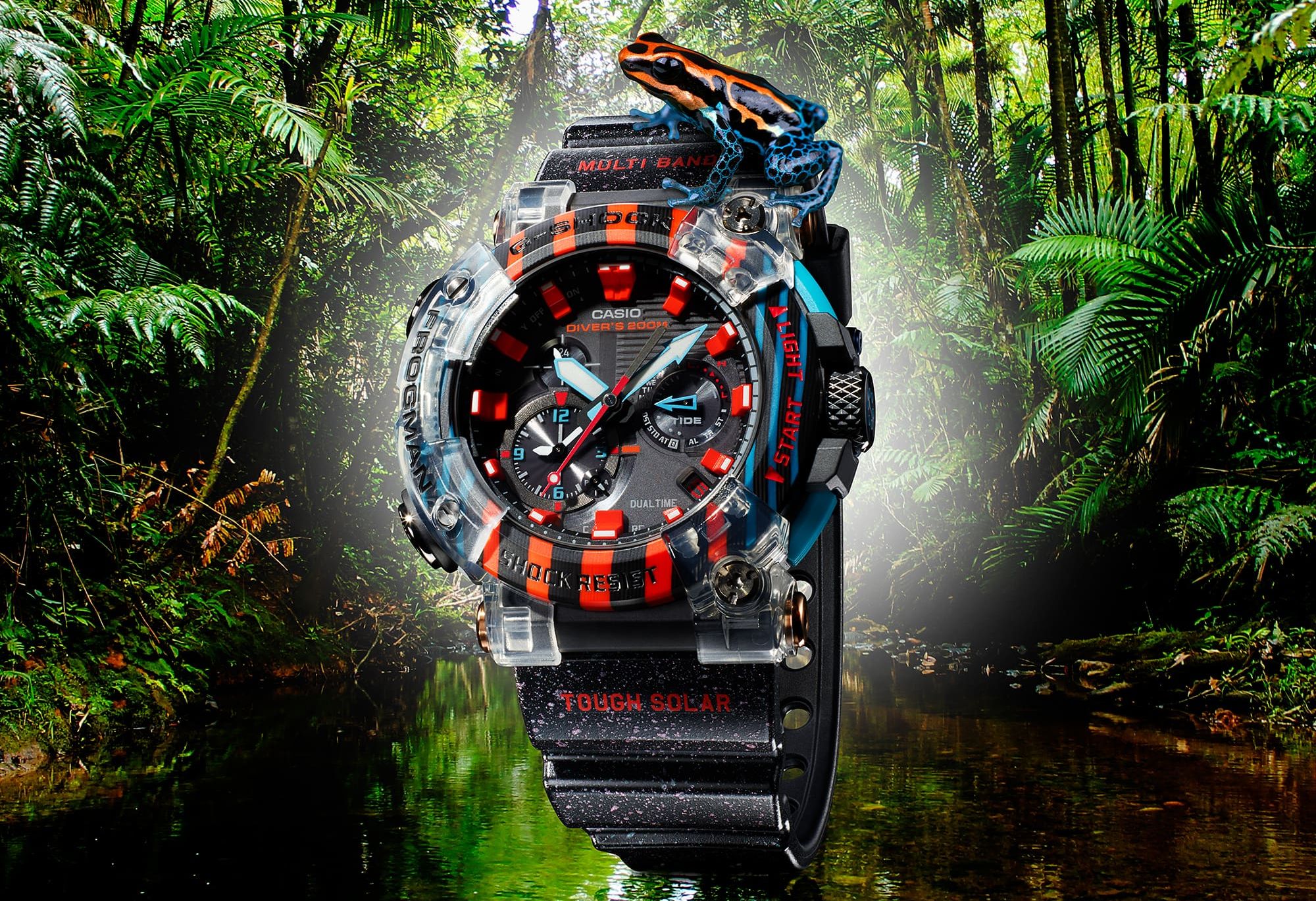 Wild at Heart: The G-Shock Frogman 30th Anniversary GWF-A1000APF Splashes In!